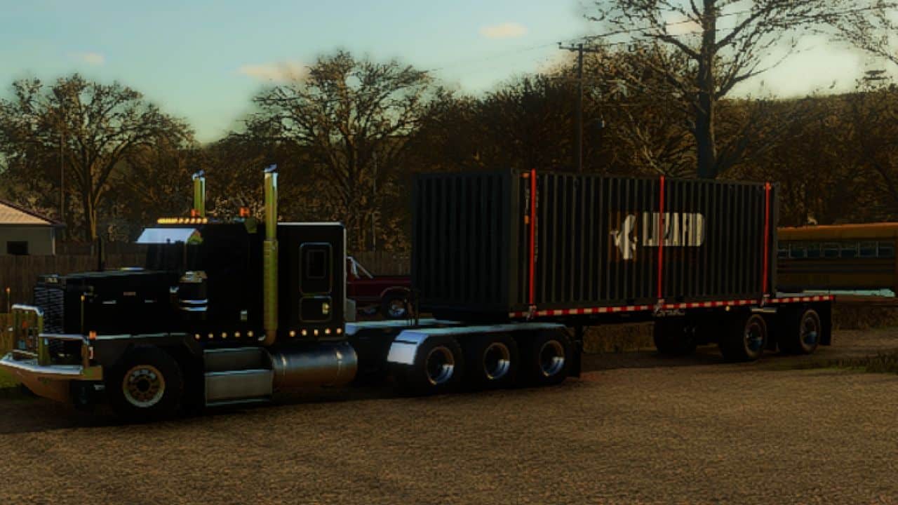 Fontain Flatdeck Trailer v1.0 thumbnail 3