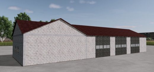 Halls Made Of White Concrete Blocks v1.0.0.1