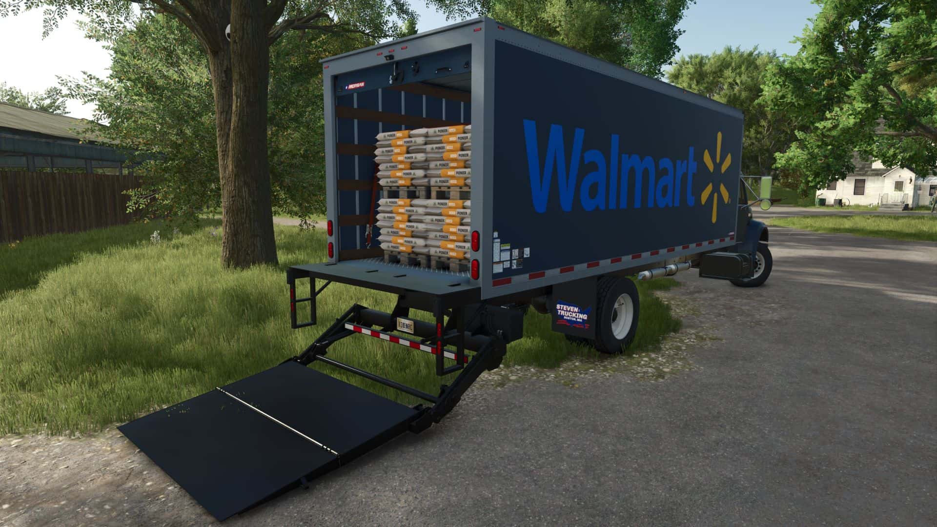 International 4900 Box truck v1.1 thumbnail 3