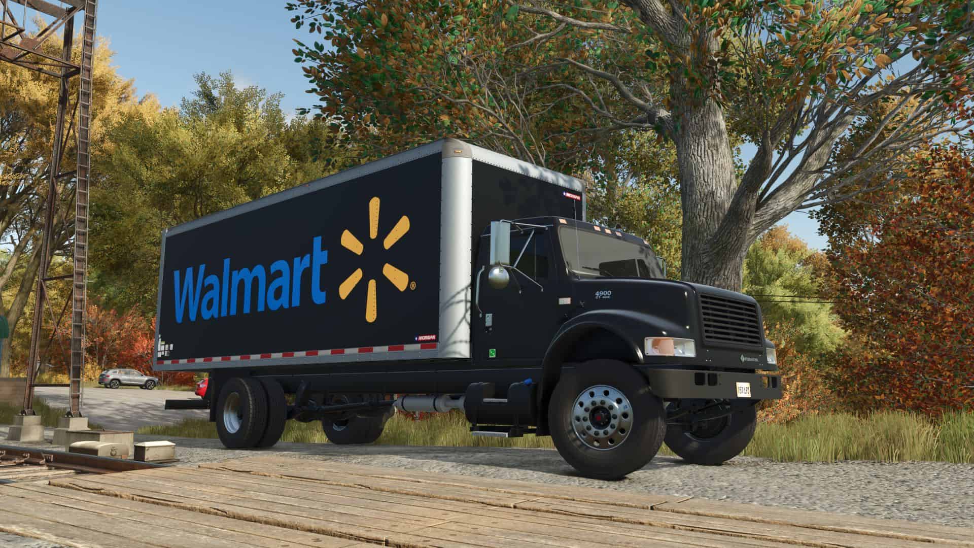 International 4900 Box truck v1.1 thumbnail 4