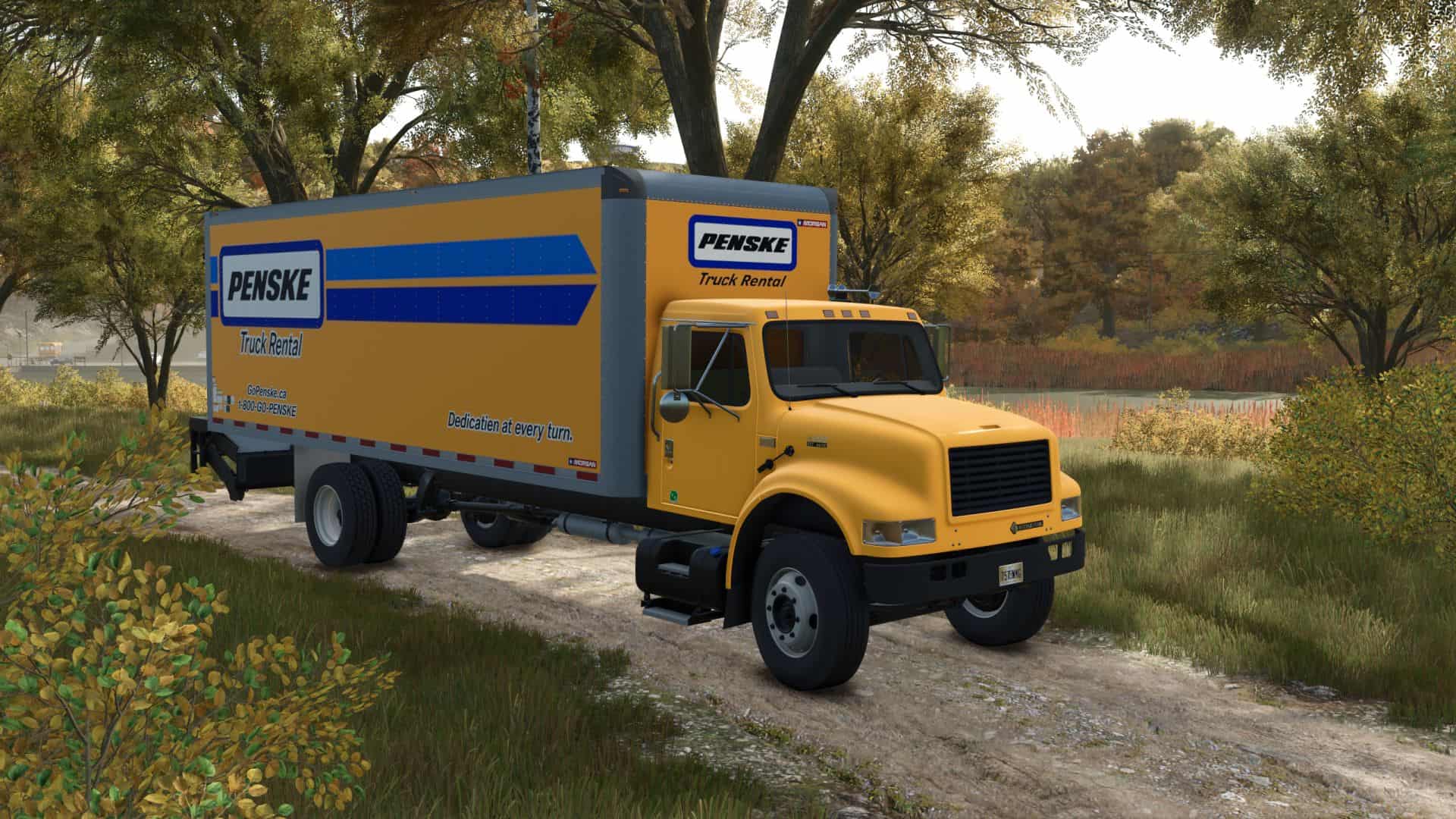 International 4900 Box truck v1.1 thumbnail 6
