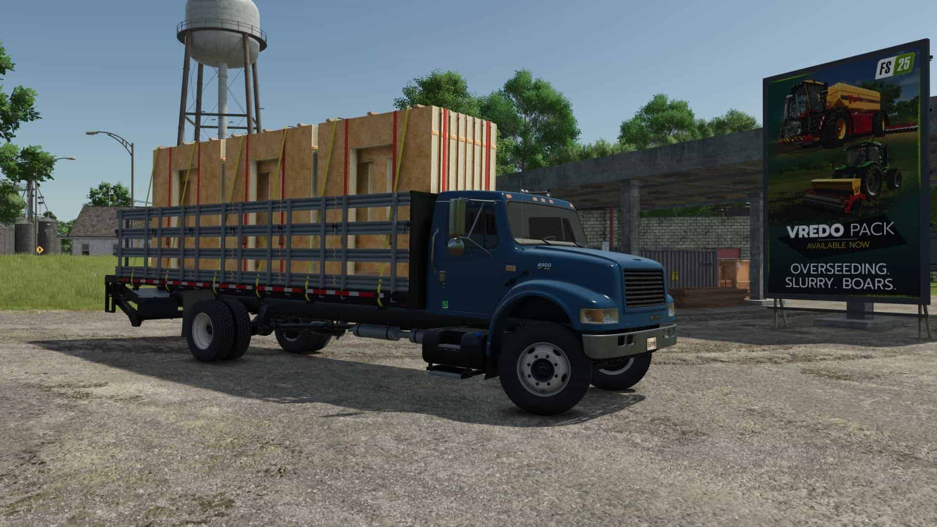 International 4900 Stakebed v1.3 thumbnail 5