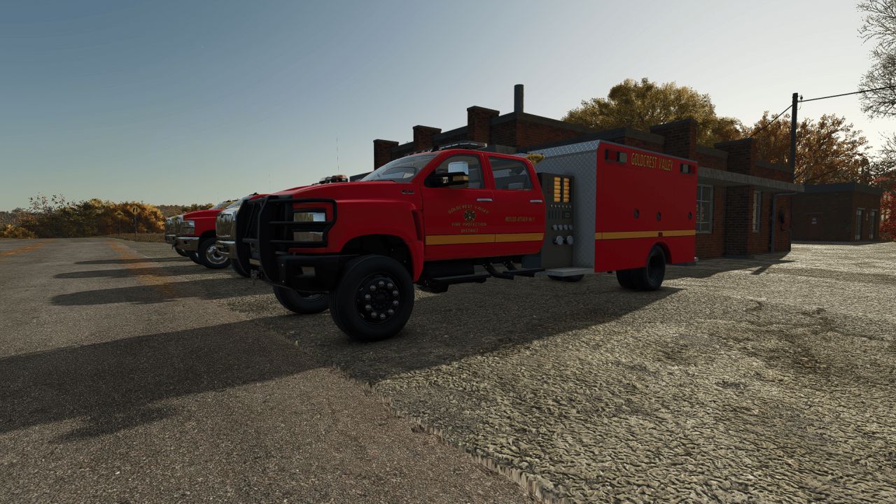 International CV Series Fire Truck v1.0