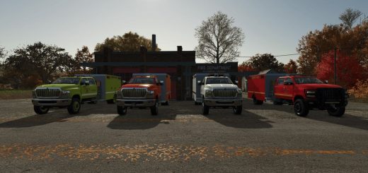 International CV Series Fire Truck v1.0