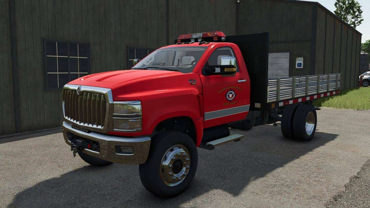 International CV Series Fire Truck v1.0.0.2