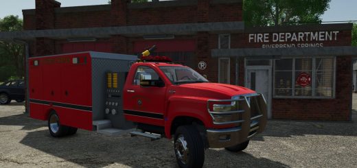 International CV Series Fire Truck v1.0.0.3