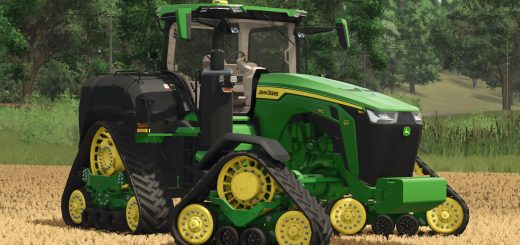 John Deere 8RX with ExactRate Tanks v1.0