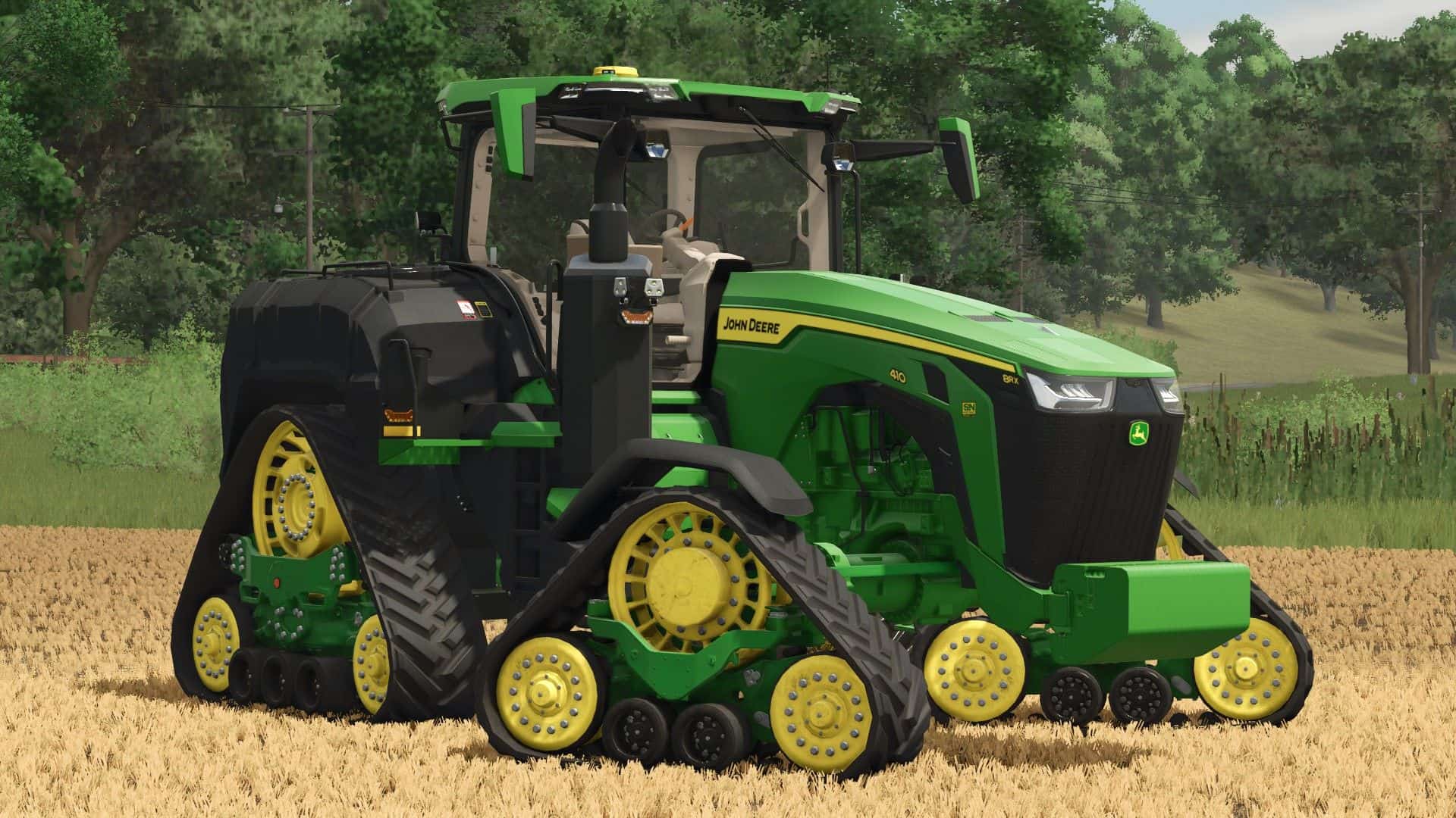 John Deere 8RX with ExactRate Tanks v1.0