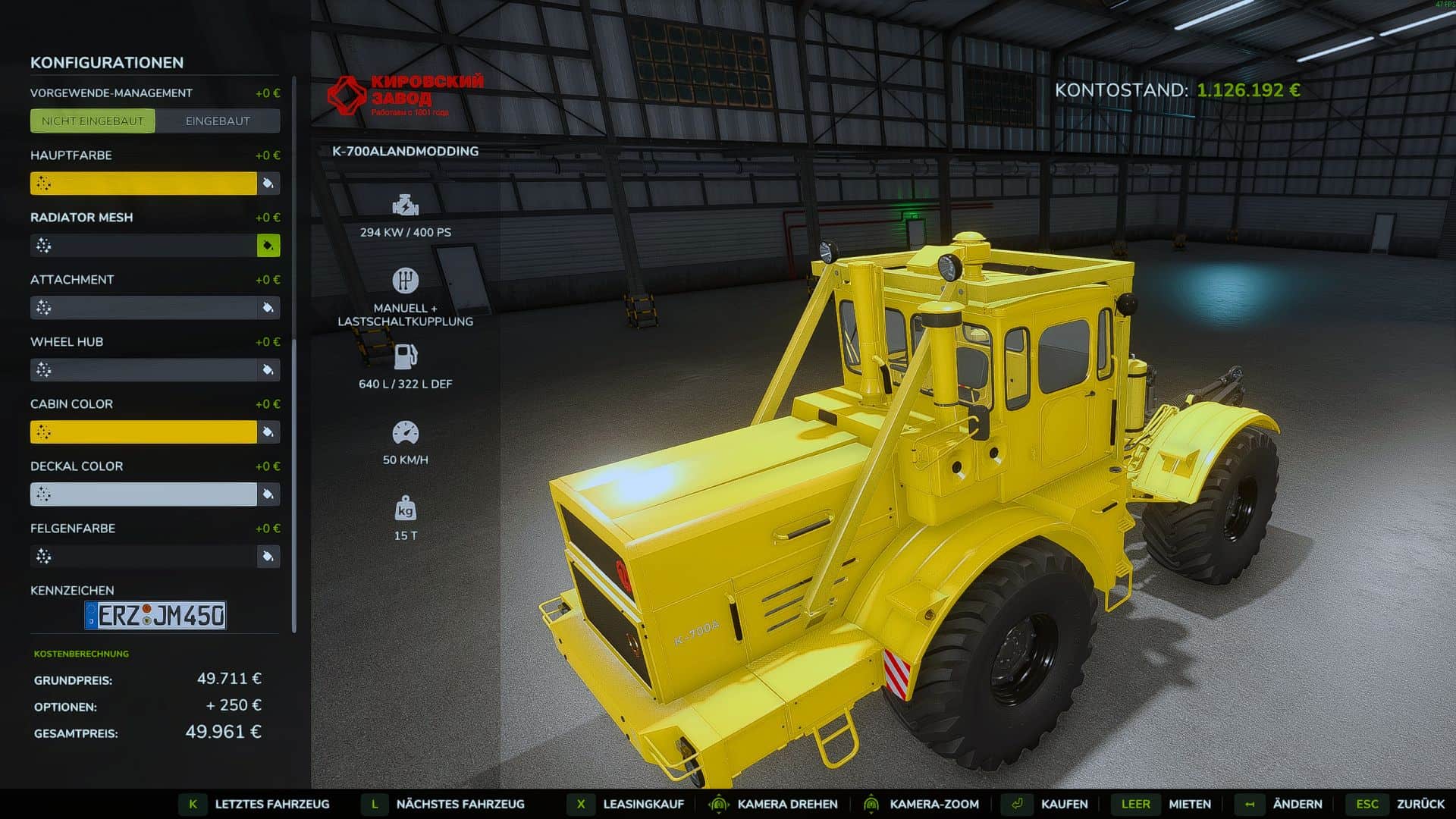 Kirovets K-700A v1.0 thumbnail 2