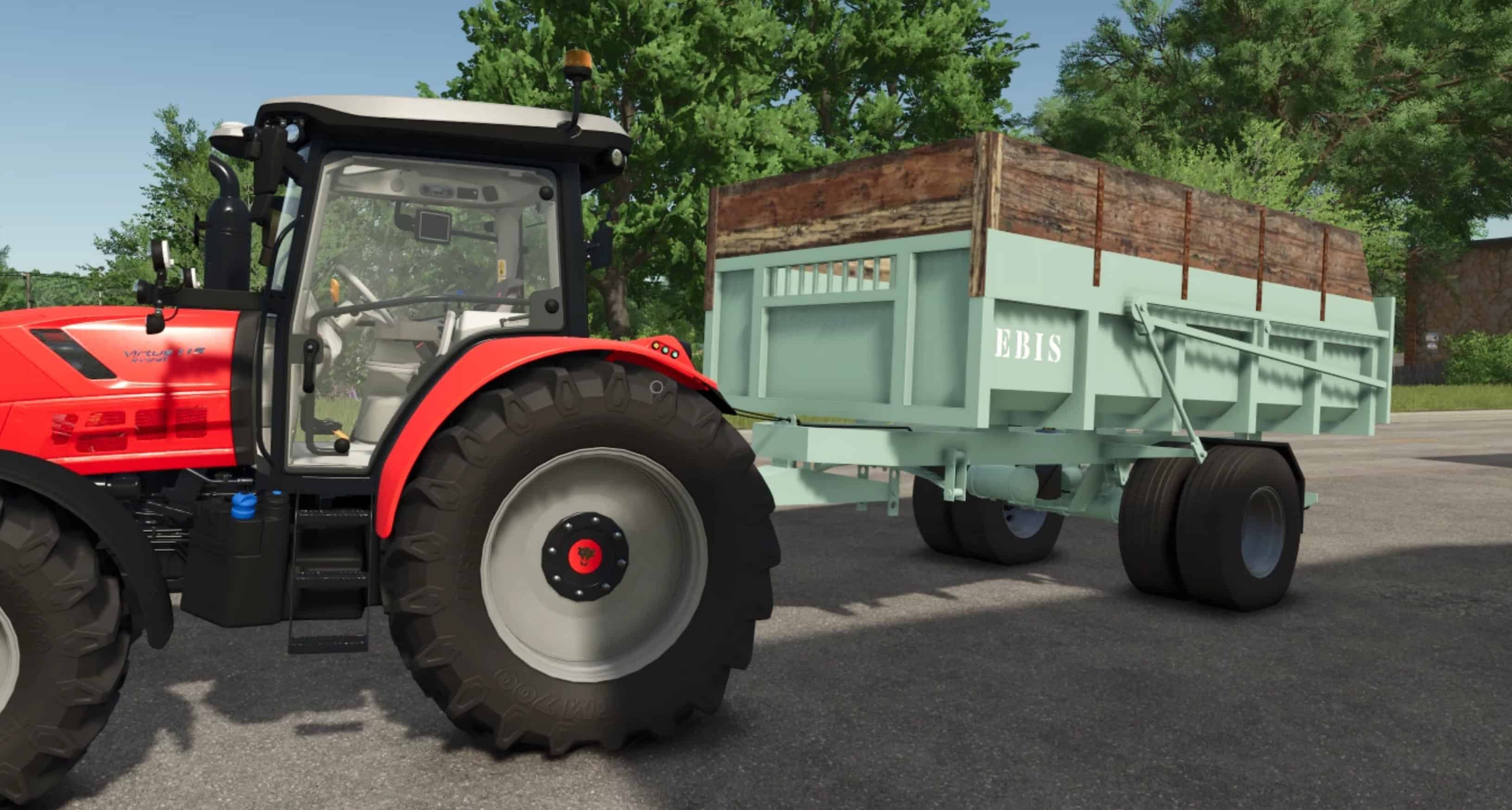 Lebis single-axle tipper truck V1.0