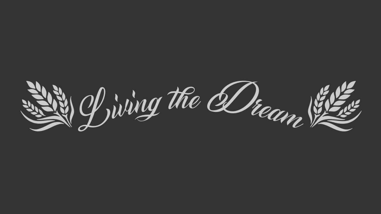 “Living the Dream” window sticker v1.0