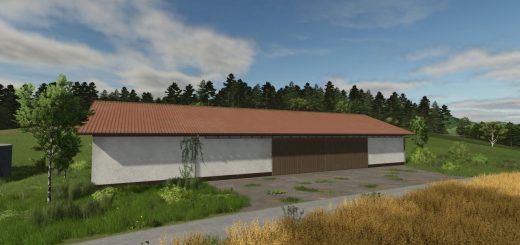 Long Bavarian Vehicle Hall v1.0