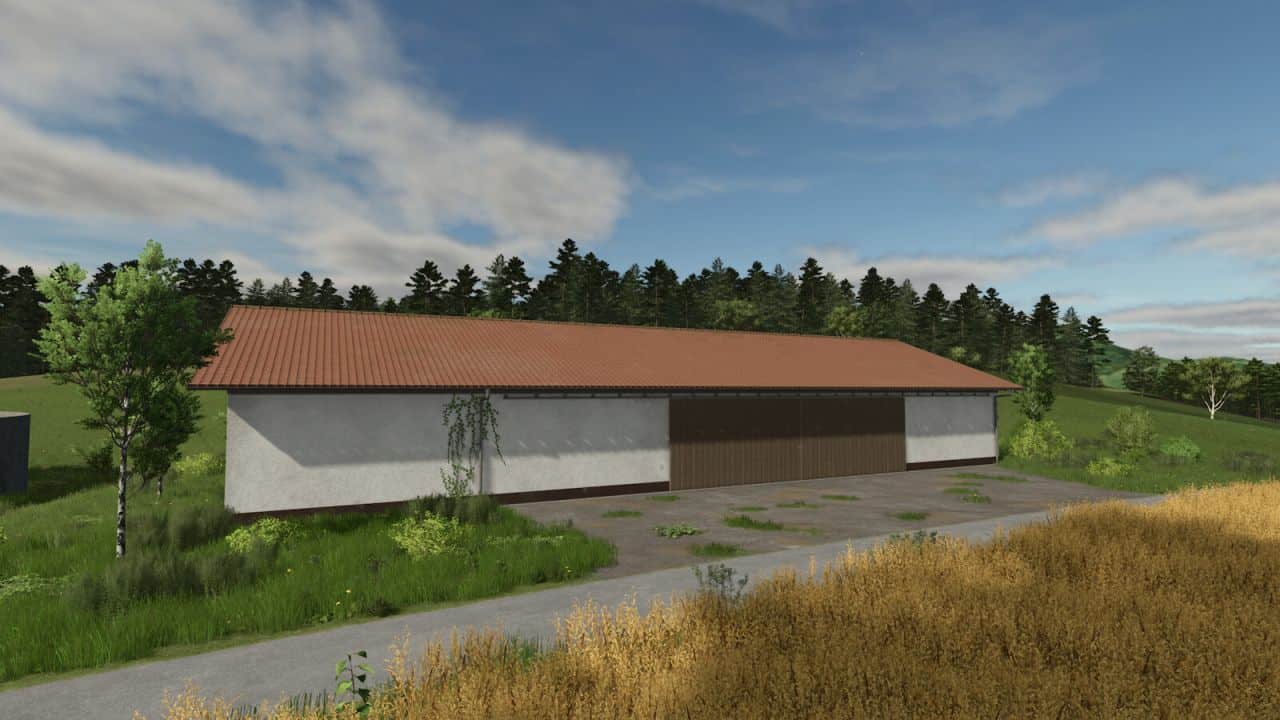 Long Bavarian Vehicle Hall v1.0
