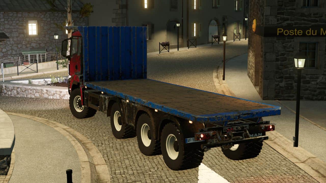MAN TGS 18.500 Flatbed Autoload v1.0 thumbnail 5