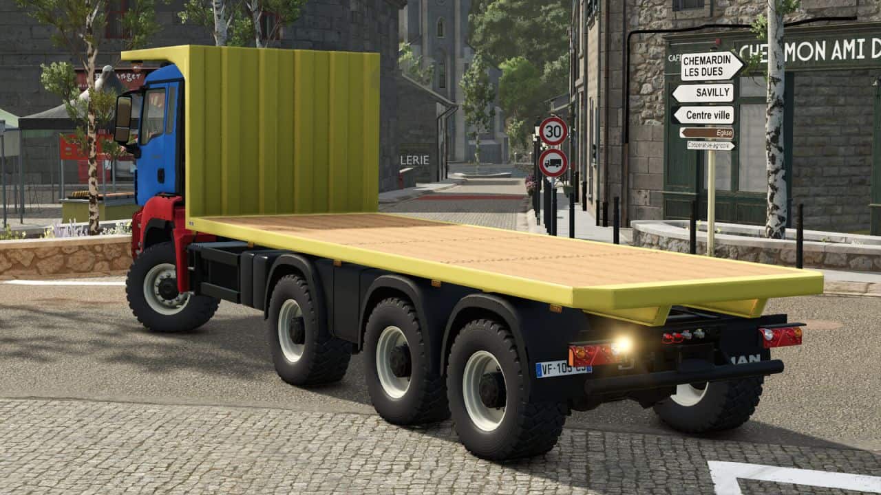 MAN TGS 18.500 Flatbed Autoload v1.0 thumbnail 6