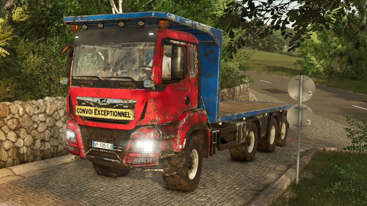 MAN TGS 18.500 Flatbed Autoload v1.0