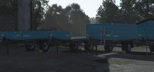 Mengele Single Axle Trailer v1.0
