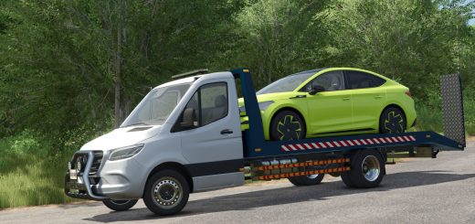 Mercedes-Benz Sprinter W910 tow truck v1.1