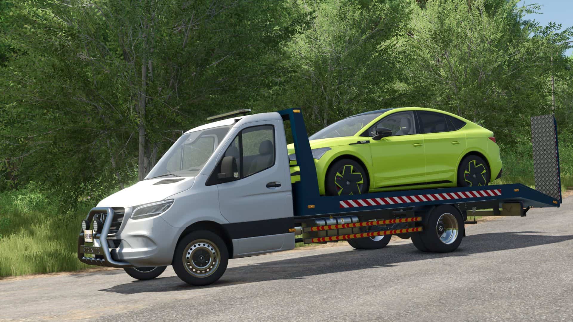 Mercedes-Benz Sprinter W910 tow truck v1.1