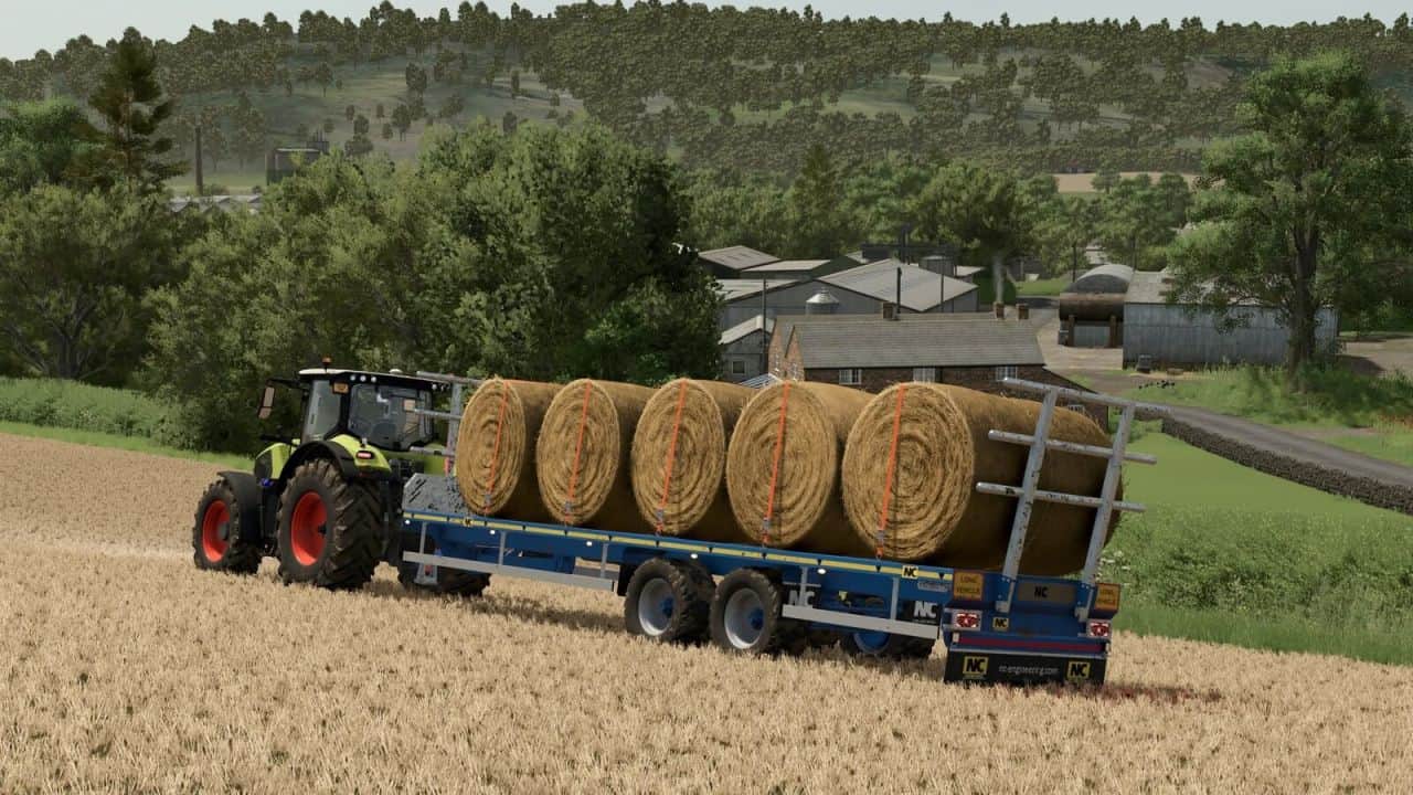NC Engineering 16t Bale Trailer v1.0