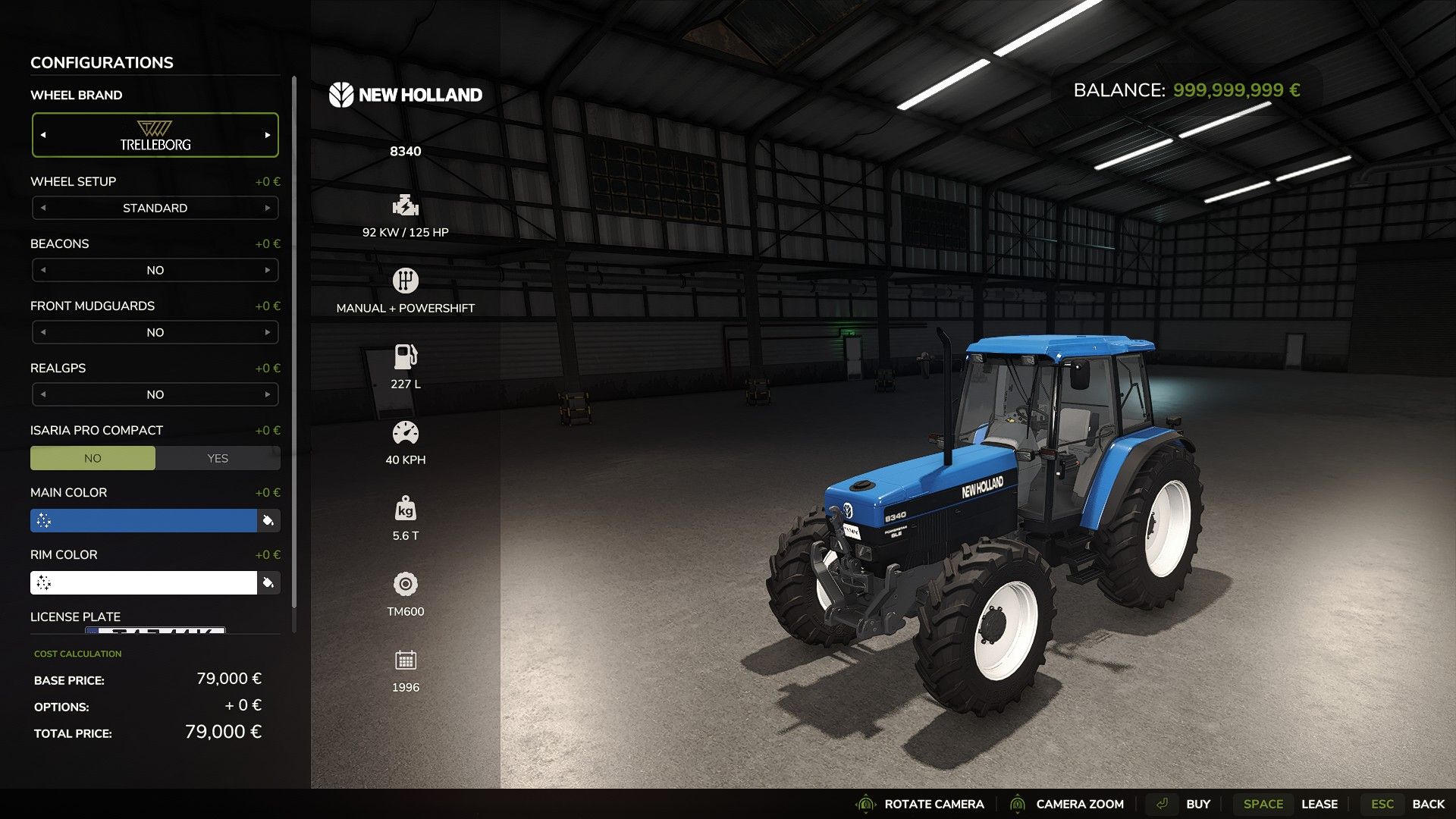 New Holland 8340 Edit v1.1.0.1