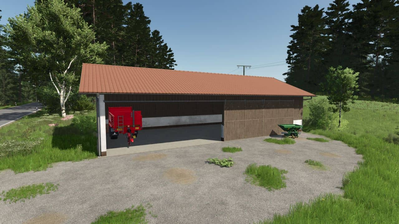 Old Bavarian Fieldhall v1.0