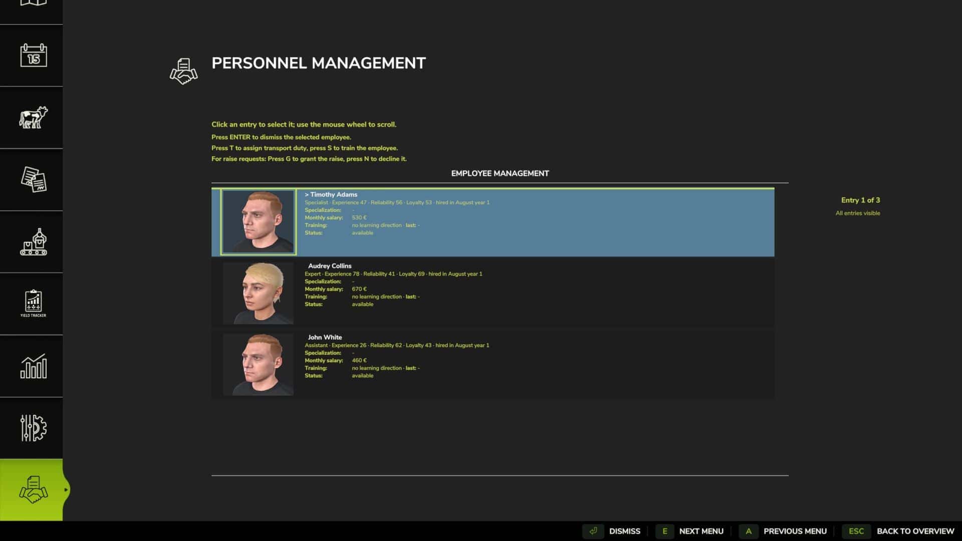 Personnel Management v1.0