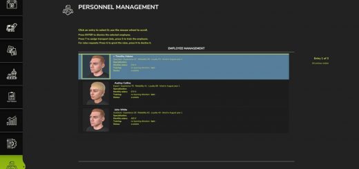 Personnel Management v1.0.1.0