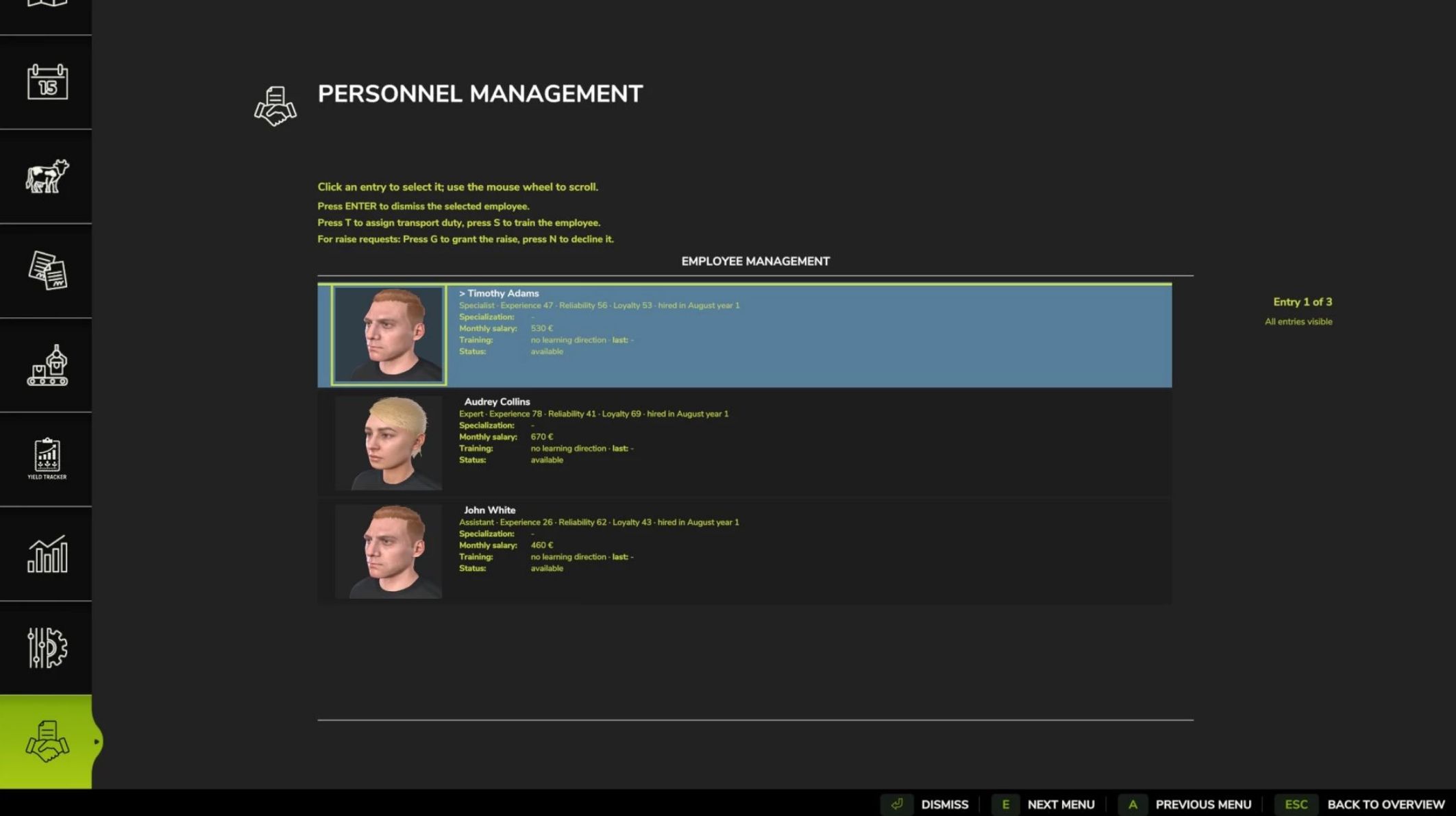 Personnel Management v1.0.1.0