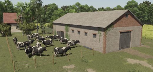 Polish Cowshed With Pasture v1.0