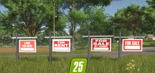 Rent-Sale US sign pack v1.0