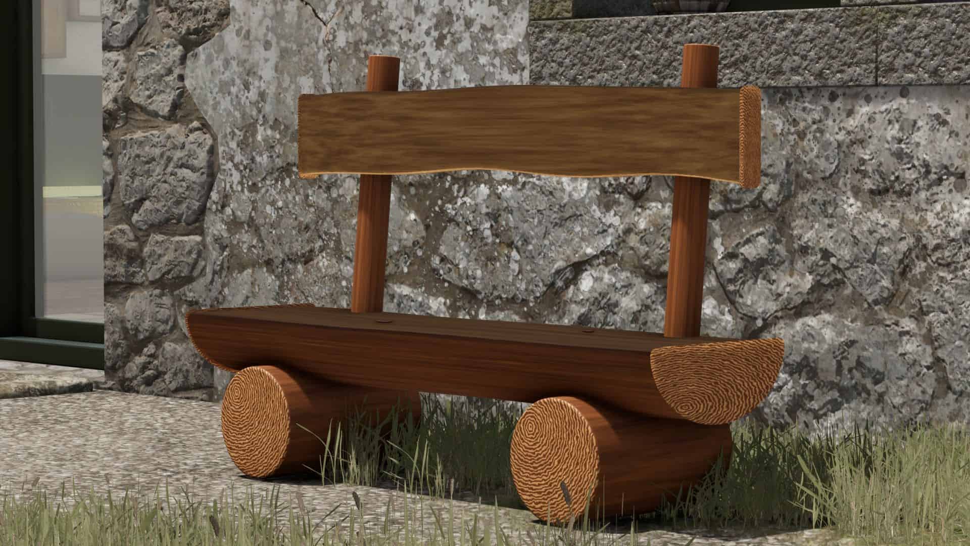 Rustic Bench v1.0