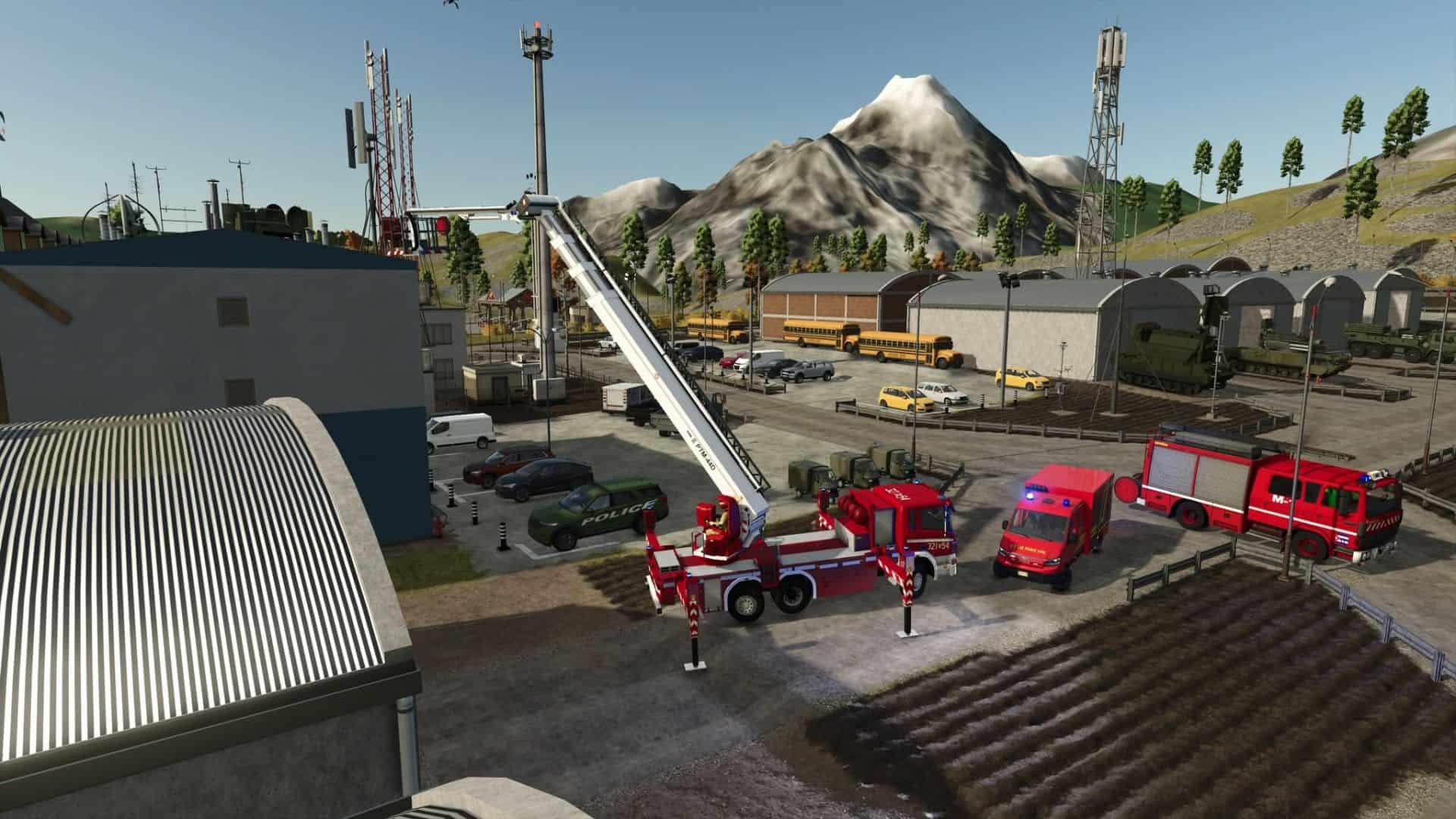 Scania Fire Unit – Articulated Reacte342C53 v1.0 thumbnail 2