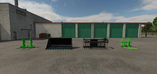 Sennebogen G340 and Fendt Cargo T740 v1.0