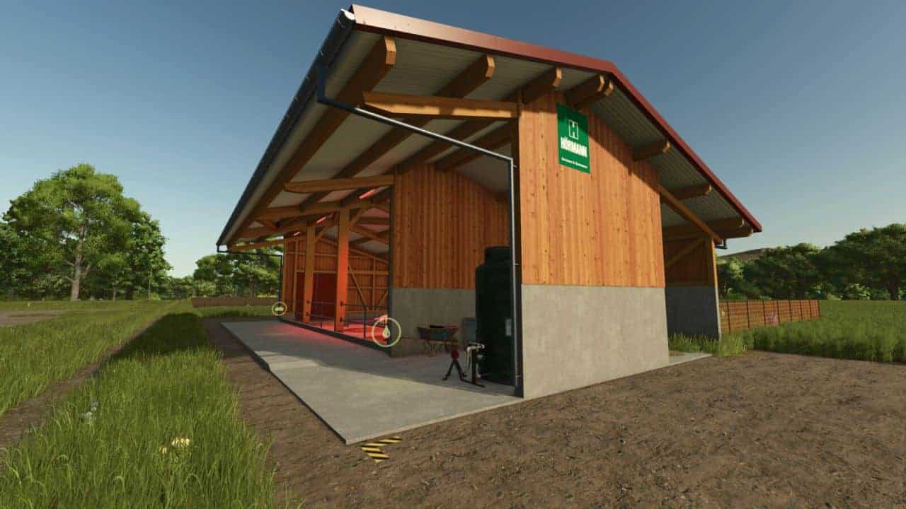 Sheep Barn For 500 Animals v1.0