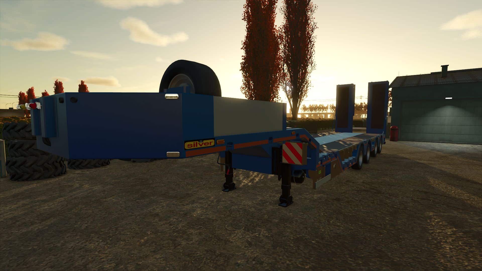 Silver 4 Axes Lowloader v1.0
