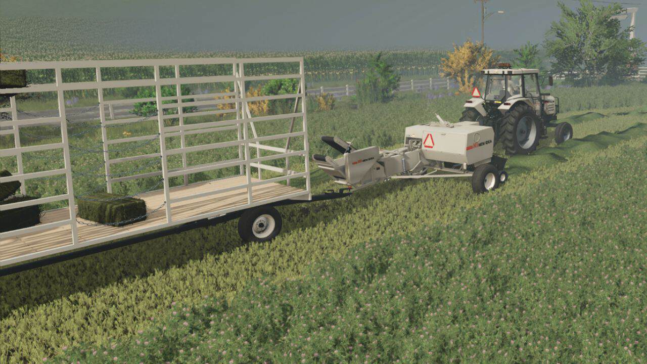 Small Bale Trailer v1.0