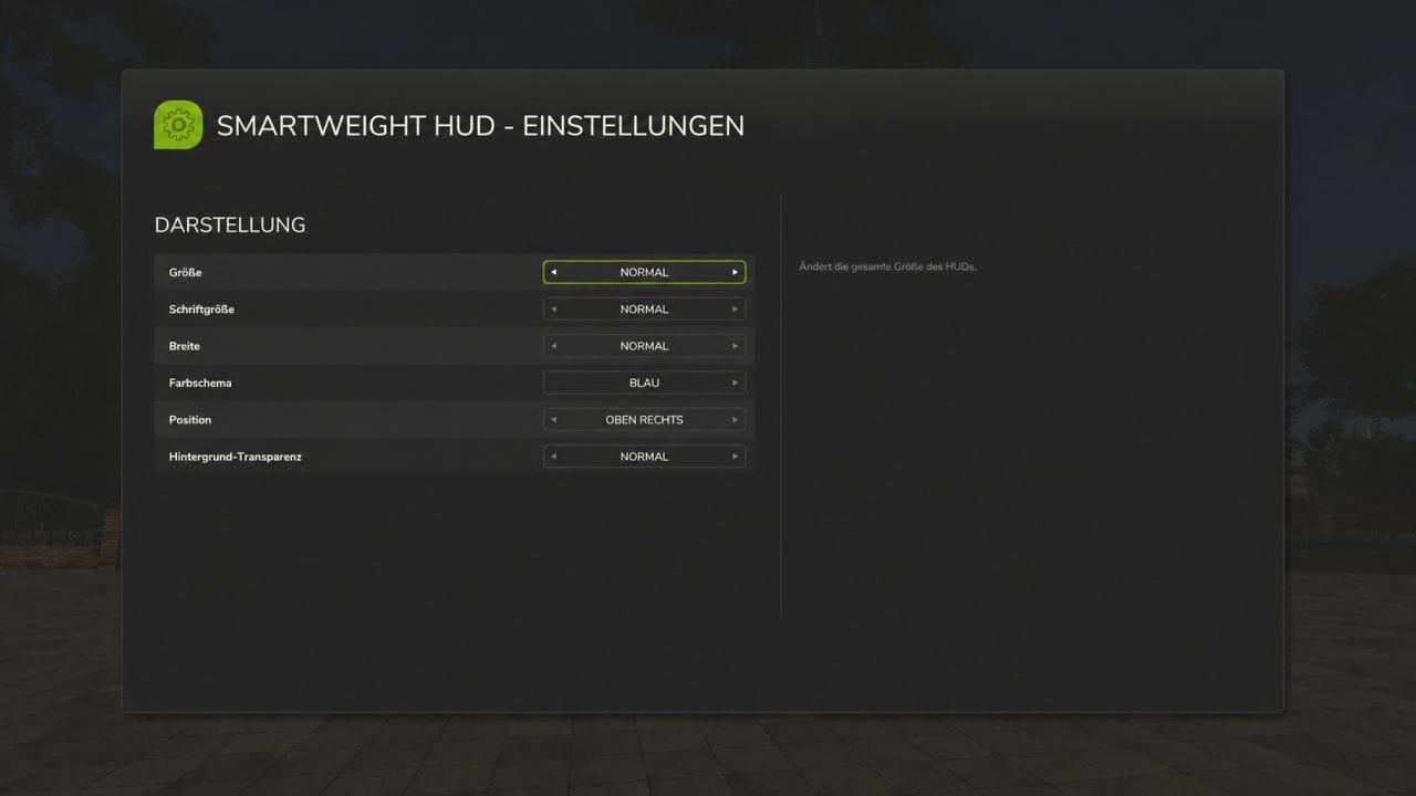 Smart Weight HUD BETA v1.0