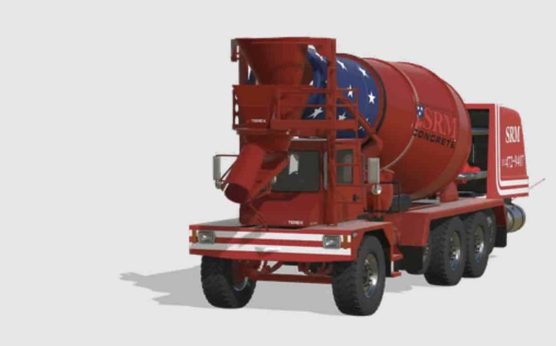 Terex Cement Mixer v1.0