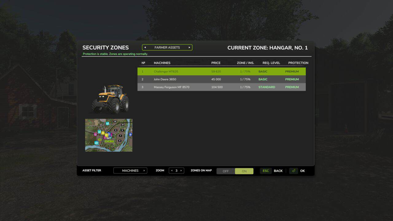 Theft, security and insurance BETA v1.0