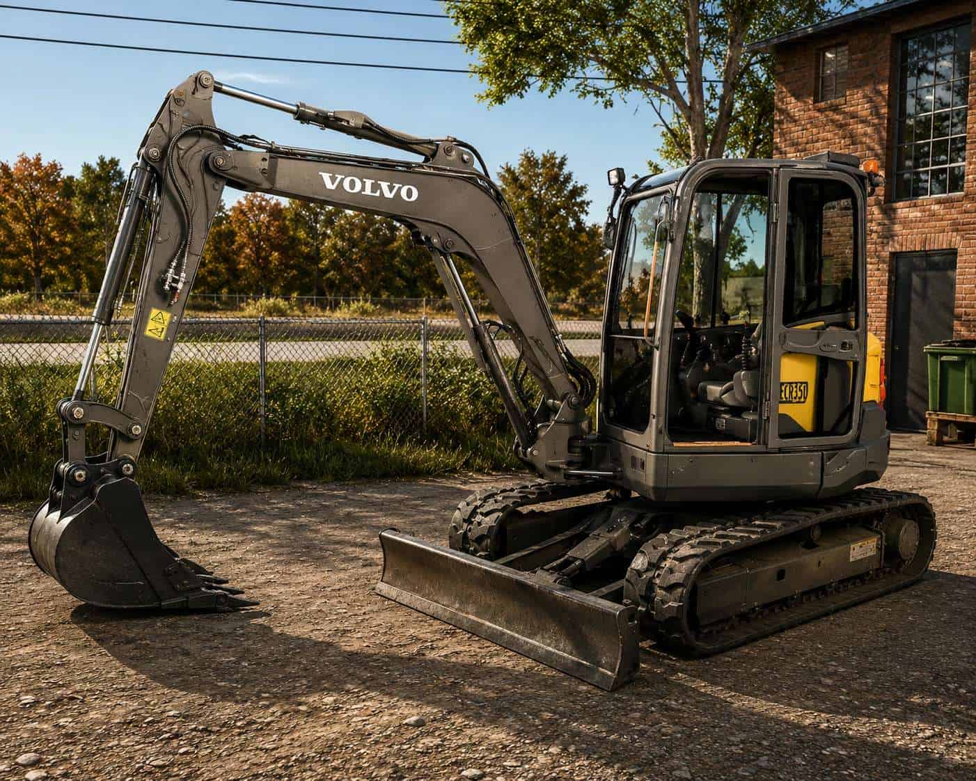 Volvo ECR58F Compact Excavator Pack v1.0