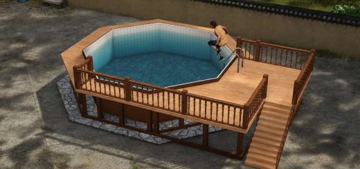 Wooden Pool Deck v1.0