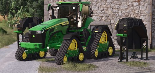 John Deere 8RX540 High Horsepower And Side Tanks v1.0