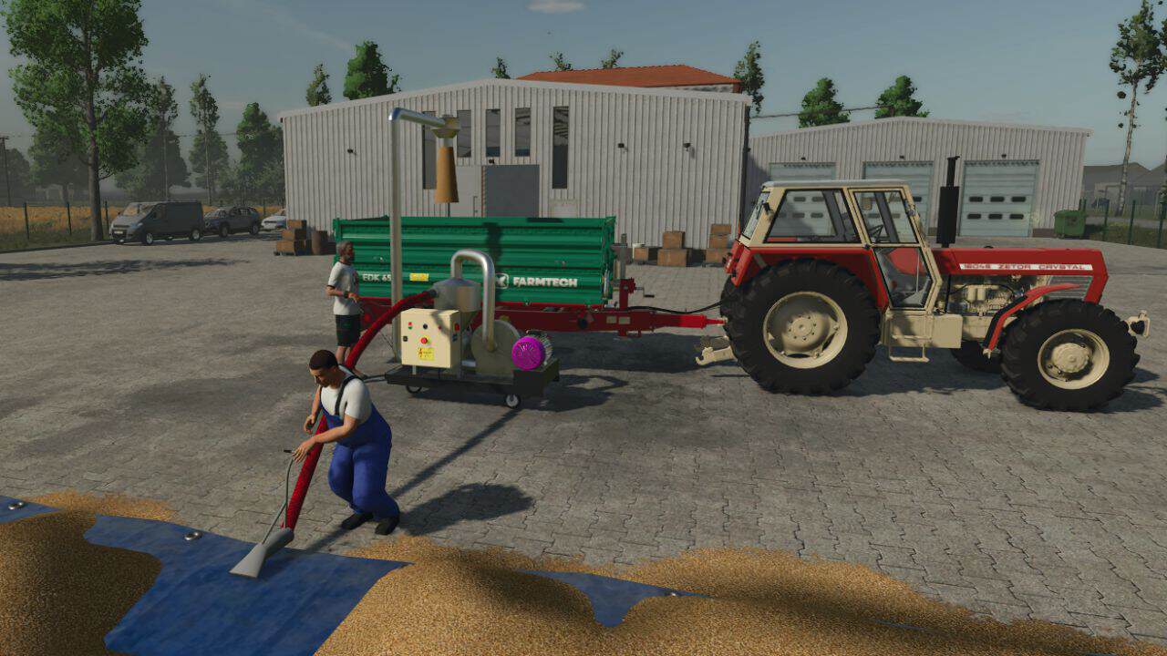 ЖАСКО pneumatic grain conveyor v1.0