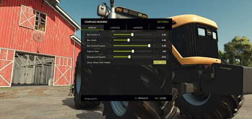 Compass Heading Display v1.1