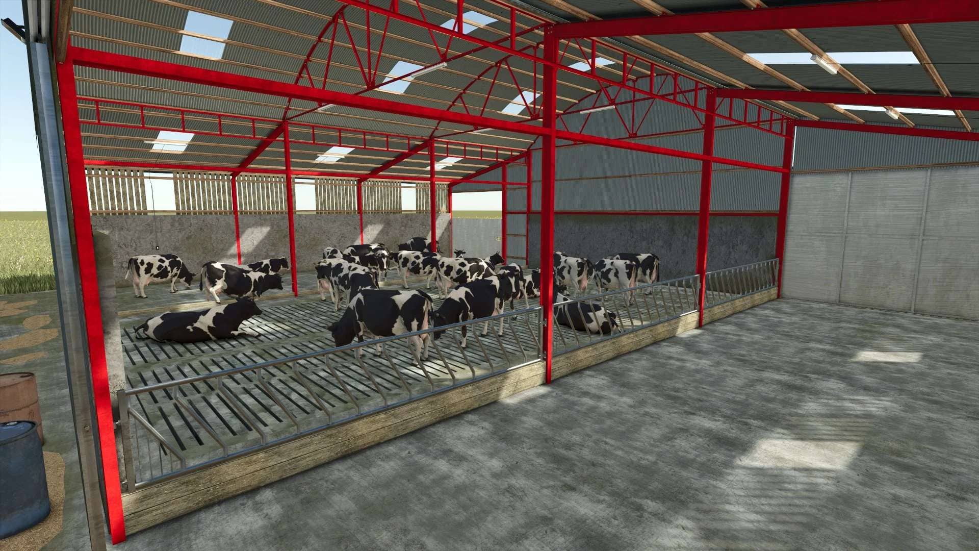 18m X 18m Dutch Barn Shed Pack v1.0