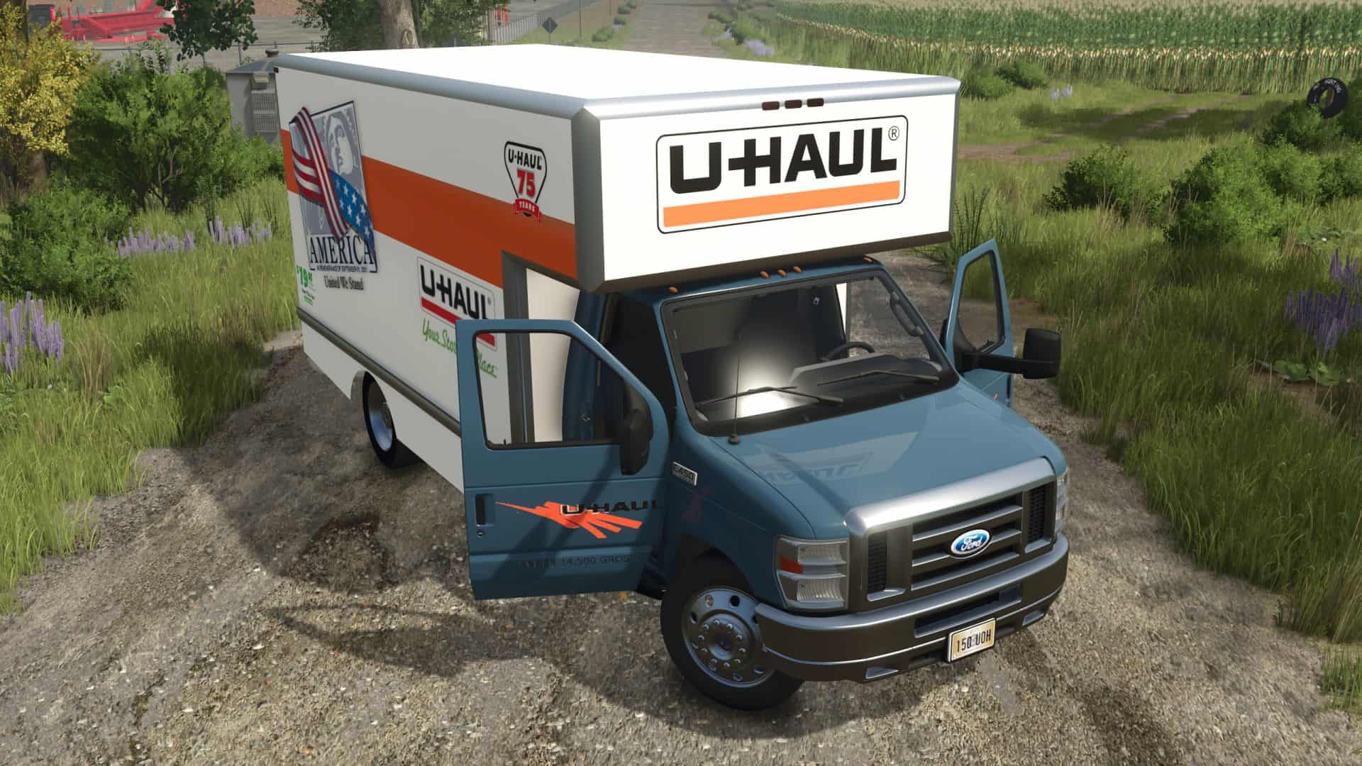 2016 Ford F450 Cargo Truck v1.0