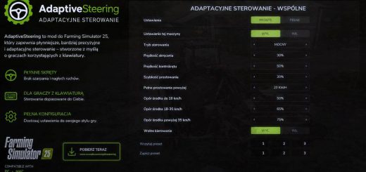 Adaptive Steering v1.2