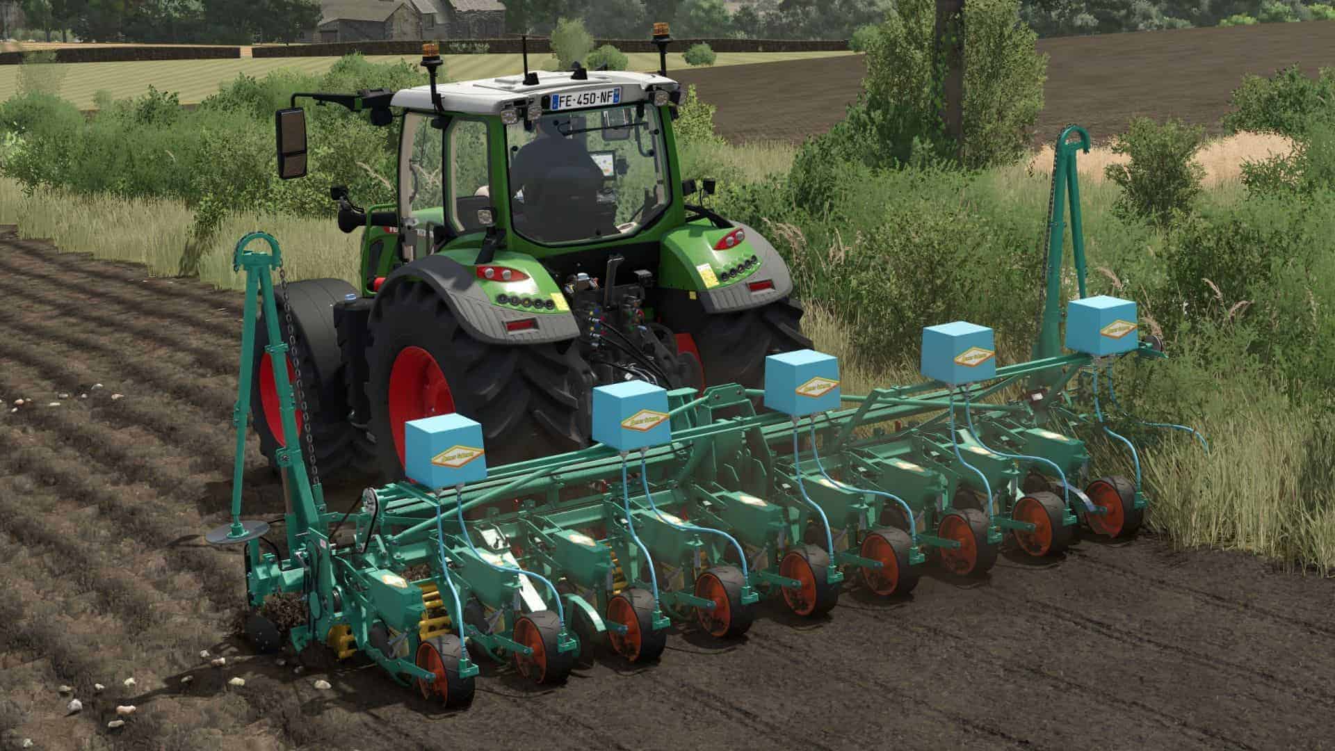 Armer Salmon 10-row seed drill v1.0
