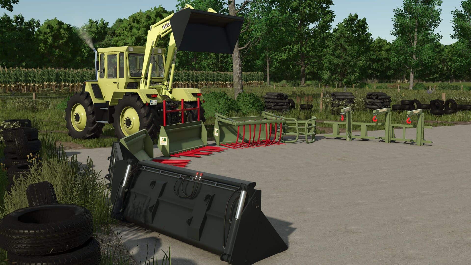 Baas front loader tool set v1.0